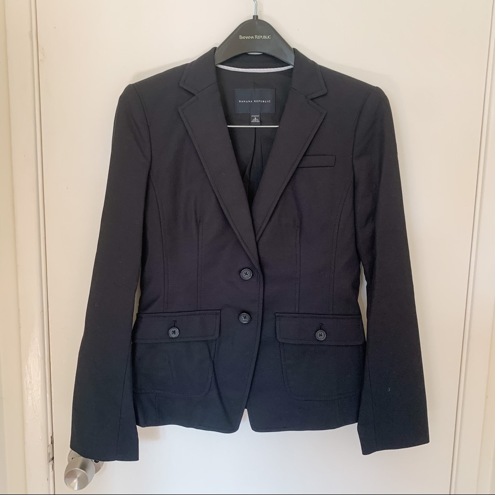 Black suit jacket (part of a set) - worn once!